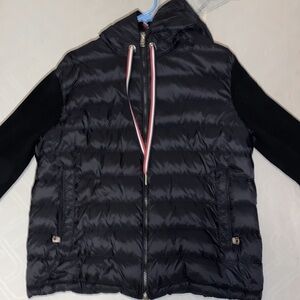 Moncler Hooded Cardigan Tricot